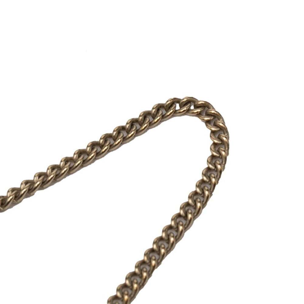 CHANEL Gold Logo Necklace - Picture 4 of 8